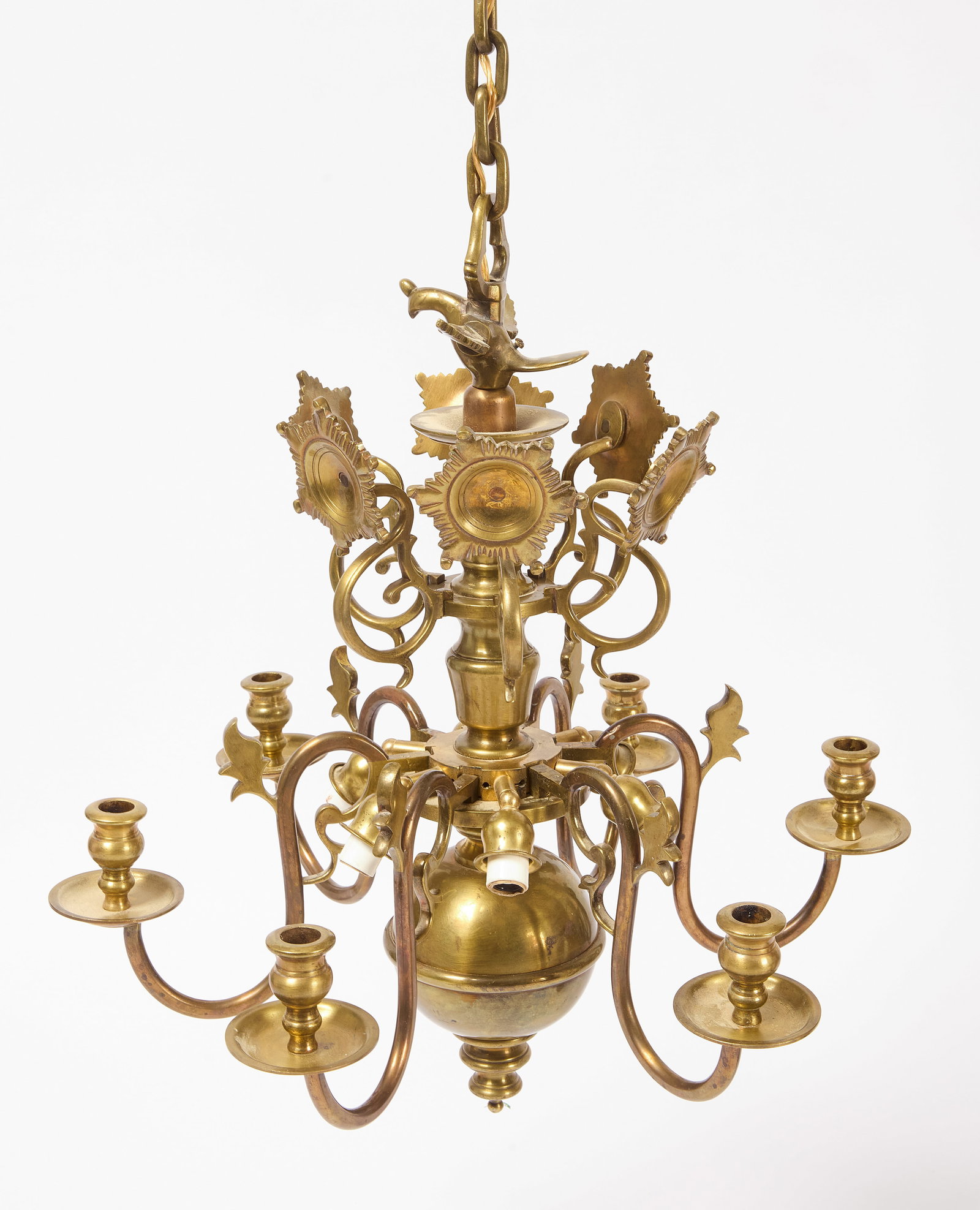 Swedish Baroque Style Chandelier (1 of 3)