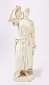 Marble Statue of the Goddess Hebe