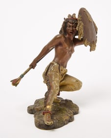 Figure of a Native American