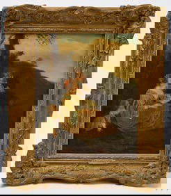 N. Lancret – Flute Player with Lady and Child