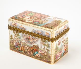 Meissen Table Casket