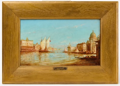 F. Ziem – Venetian Scene