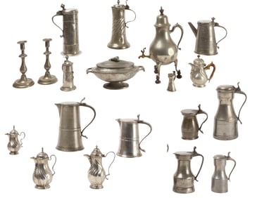 Group of Pewter