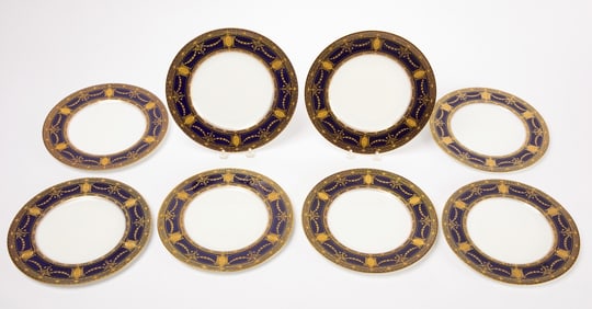 Set of Eight Royal Worcester Plates