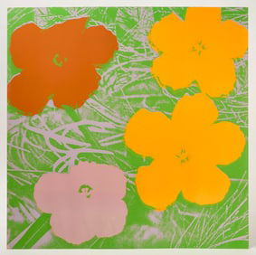 Andy Warhol – Flowers Serigraph