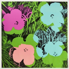 Andy Warhol – Flowers Serigraph