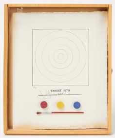 Jasper Johns – Target 1970 (ULAE 89)