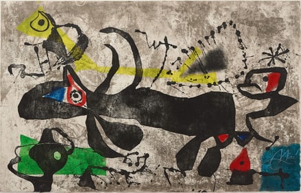 Joan Miró – Els Gossos IV