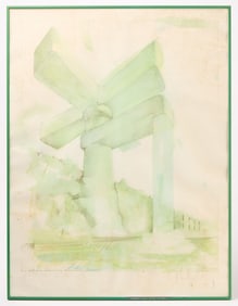 Claes Oldenburg – Sink Faucet for Lake Union, Seattle Washington, 1972