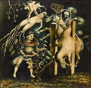 Clemance Gregory – Allegorical Painting