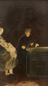 Man with Woman's Shoe