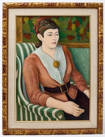 Painting of a Seated Woman