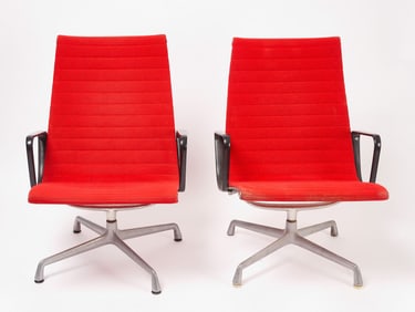 Two Eames Task Chairs