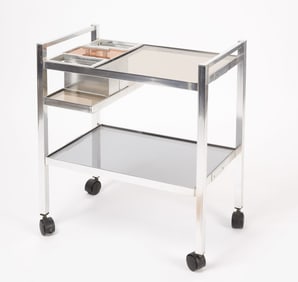 Mid-century Cocktail Trolley
