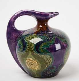 Two Holland Art Pottery Pieces