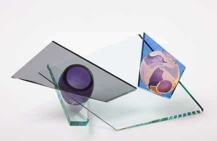 Modern Glass Sculpture