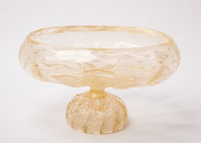 Donghia Murano Glass Fruit Bowl