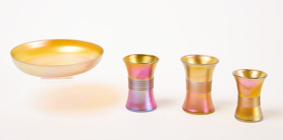 Quezal Four-Piece Set