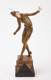 Art Deco Bronze Figure