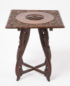 Side Table with Royal Air Force Motto