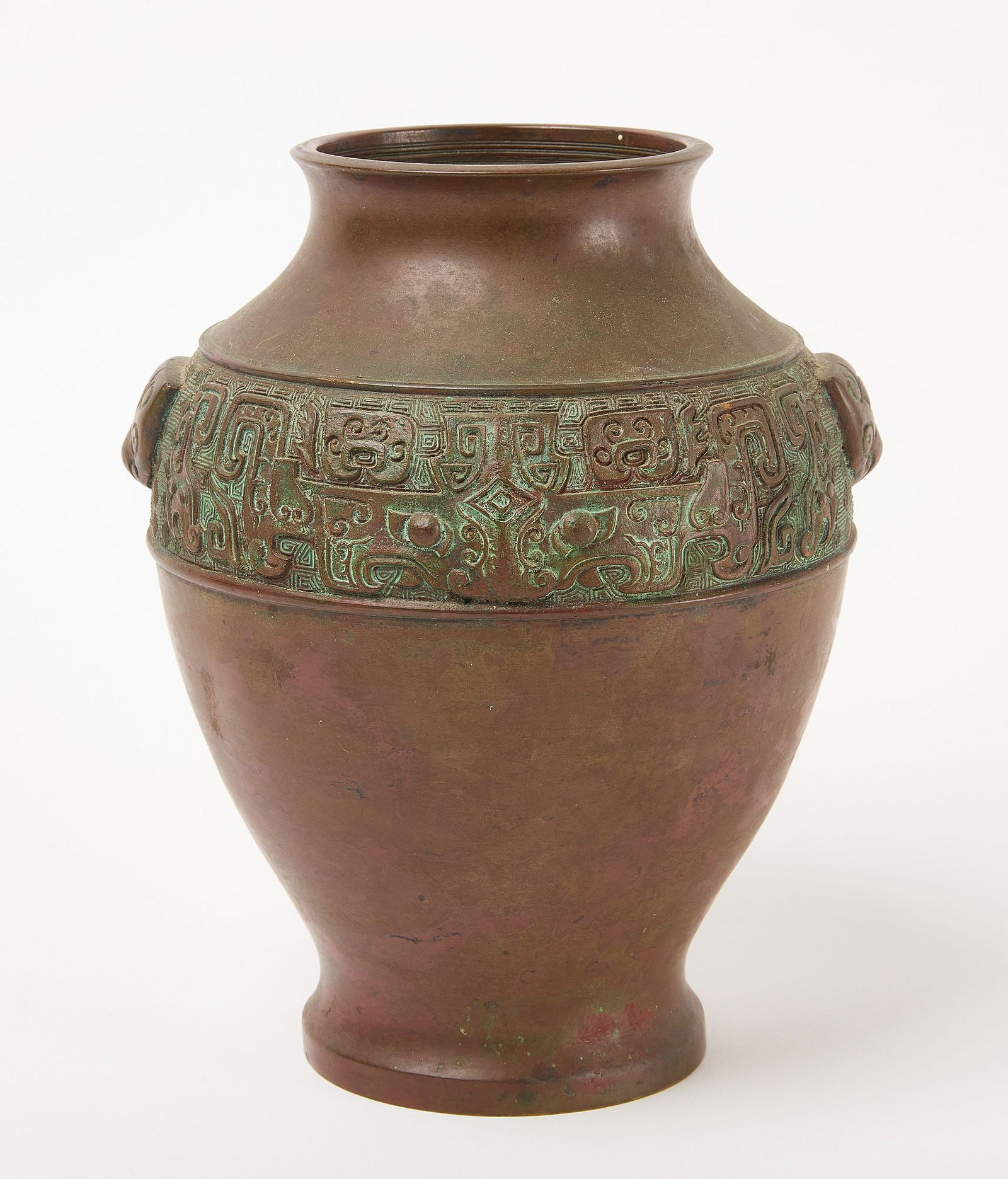Bronze Chinese Vase (1 of 3)