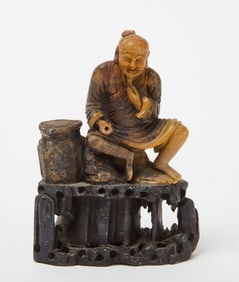 Carved Chinese Soapstone Figure