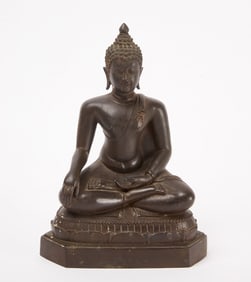 Asian Bronze Buddha