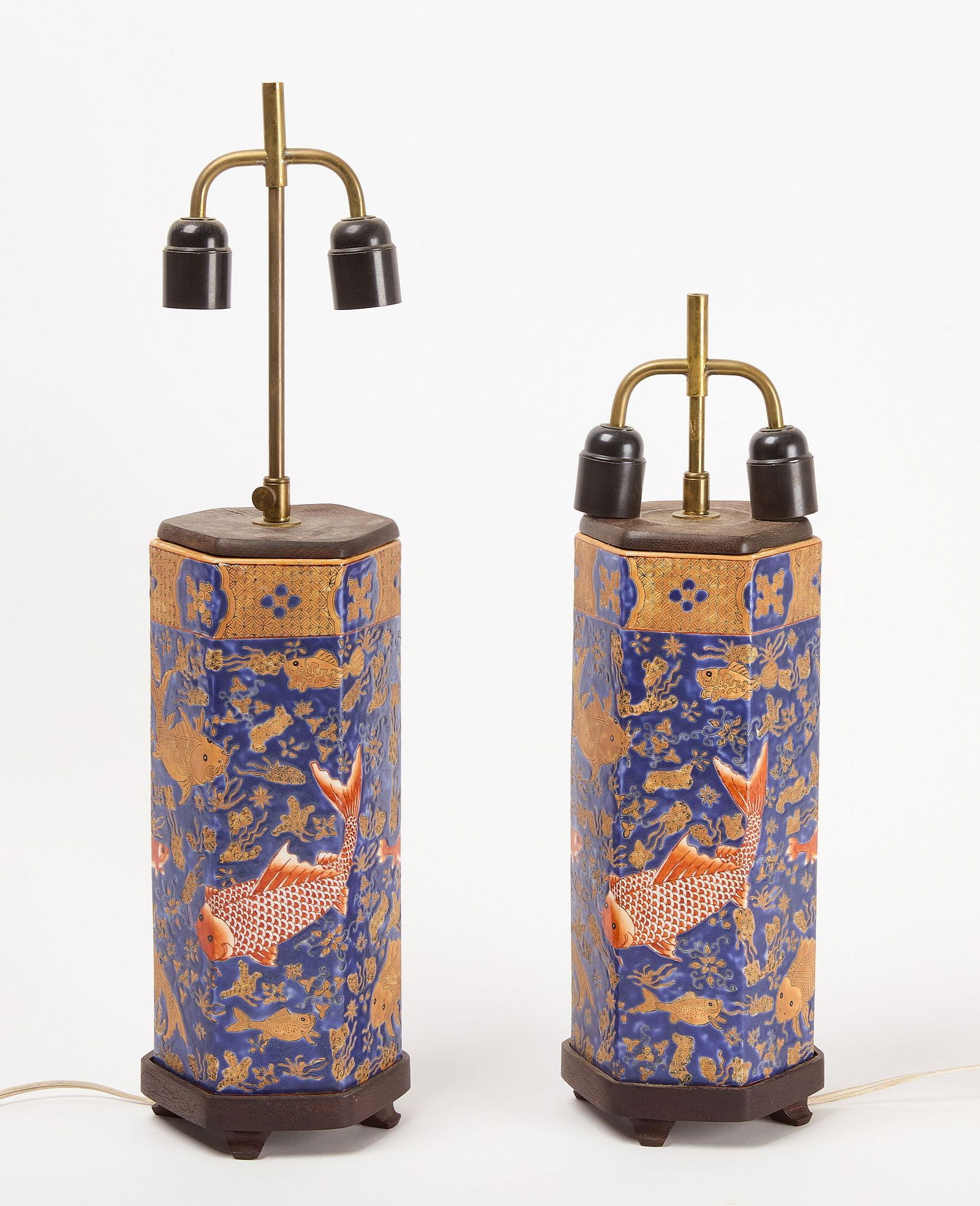 Pair of Porcelain Asian Vases (1 of 5)