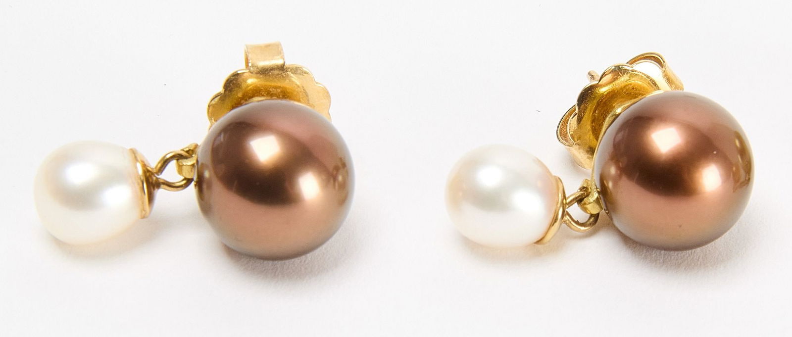 Paul Morelli 18K Gold Double Dangle Earrings (1 of 4)