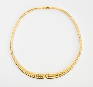 Gubelin 18K  Vintage Tubogas Choker