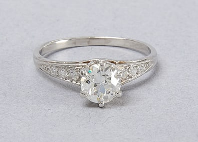 Platinum Diamond Engagement Ring