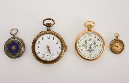 Four Pocket Watches