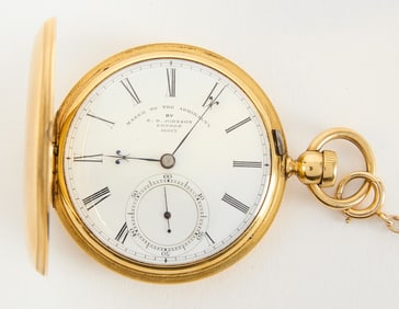 E.D. Johnson -  18k Pocket Watch