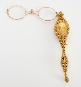 14k Yellow Gold Lorgnette