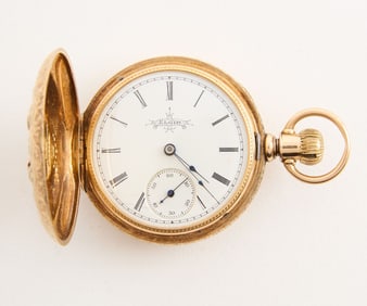 14k Elgin Pocket Watch
