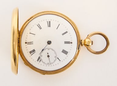 Rosselet 18K Men's Pocket Watch