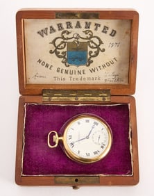 18k Patek Phillipe Pocket Watch