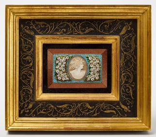 Cameo with Micro Mosaic surround