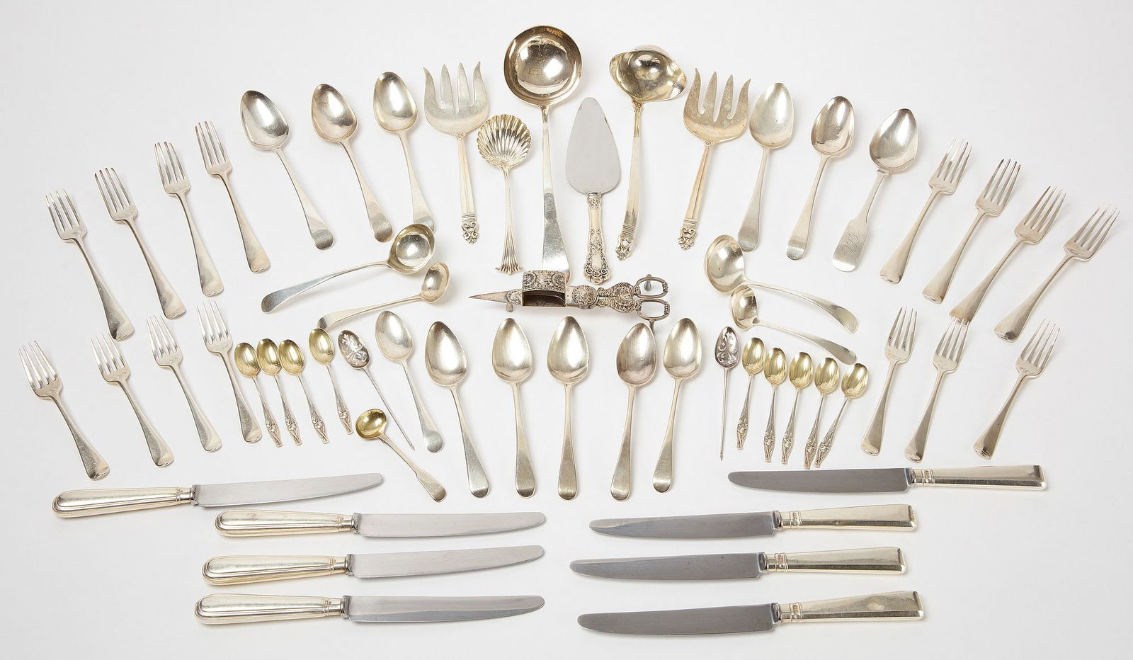 Estate Sterling Flatware Group (1 of 2)