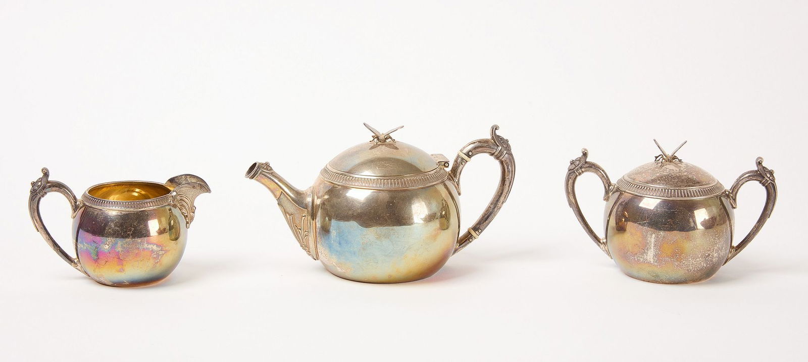 Gorham Sterling Silver Tea Set (1 of 5)