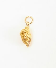 Gold Nugget Pendant