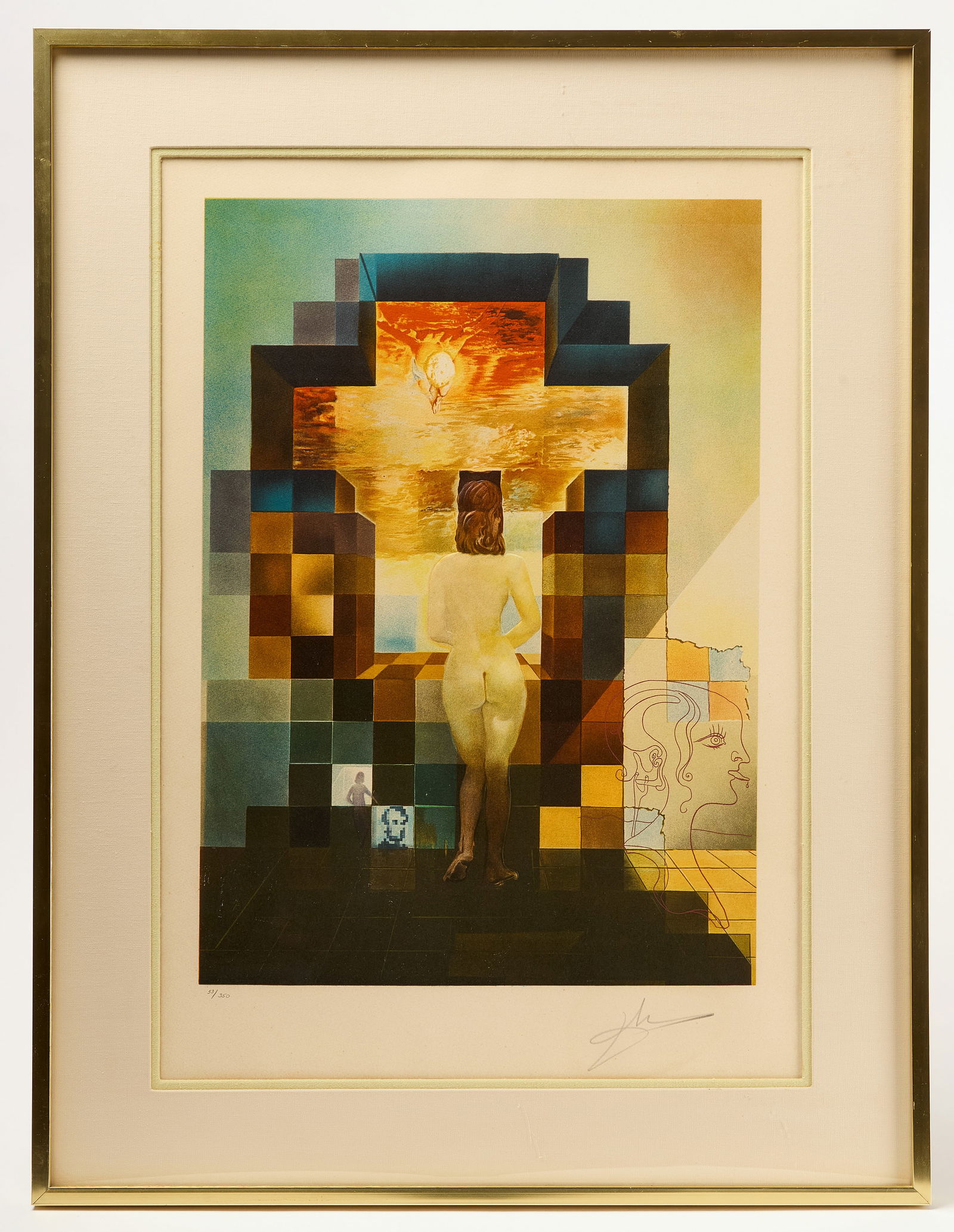 Salvador Dali - Lincoln in Dalivision 53/350 (1 of 4)