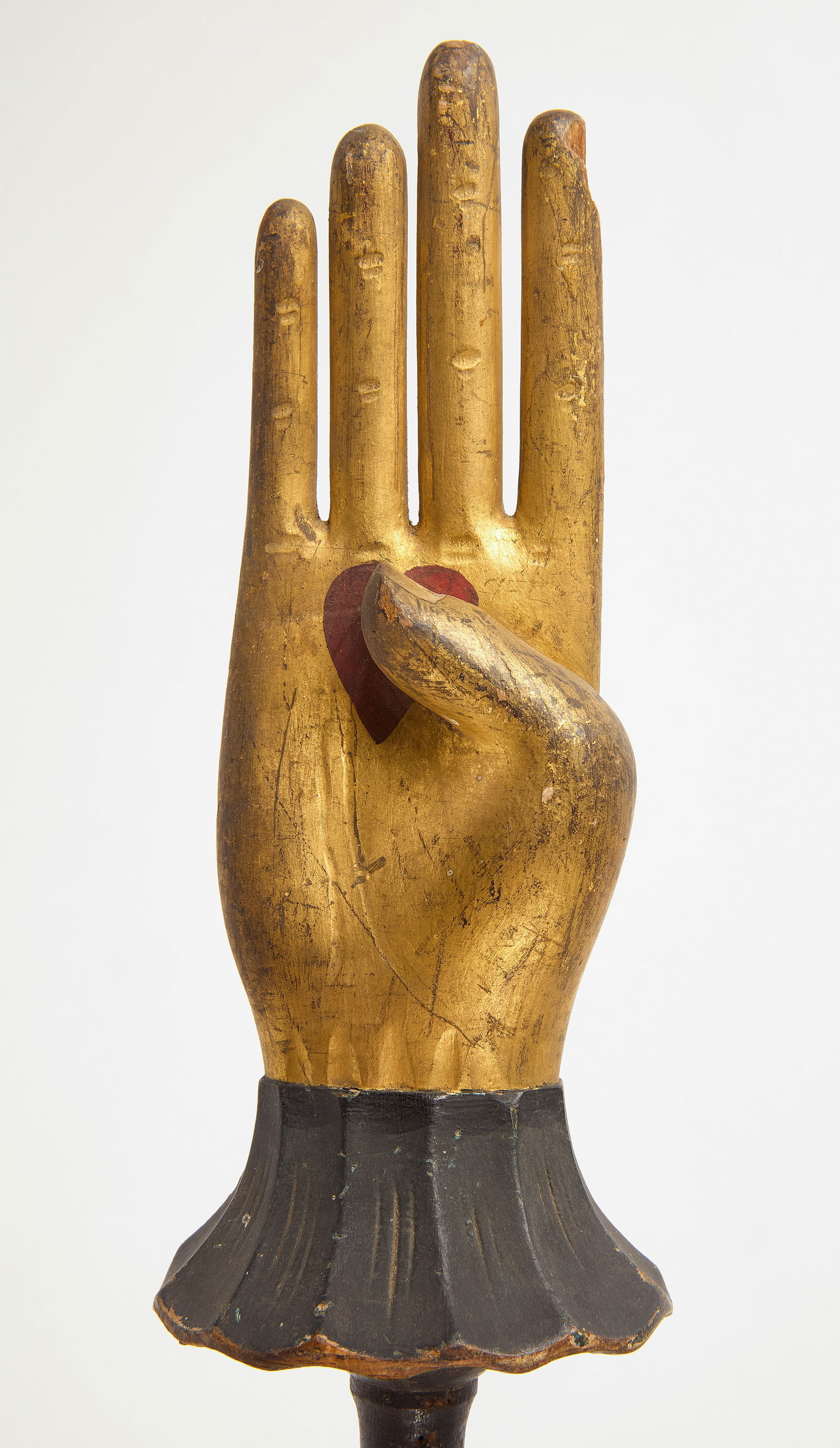 Oddfellows Heart in Hand Ceremonial Staff (1 of 4)