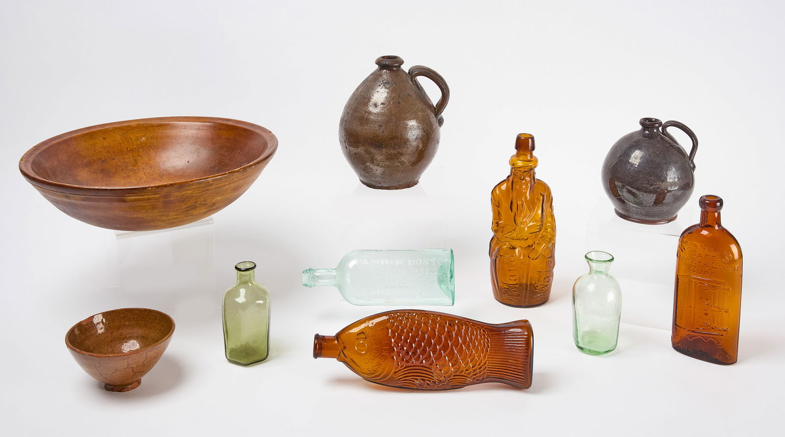Group of Pottery and Bottles (1 of 7)
