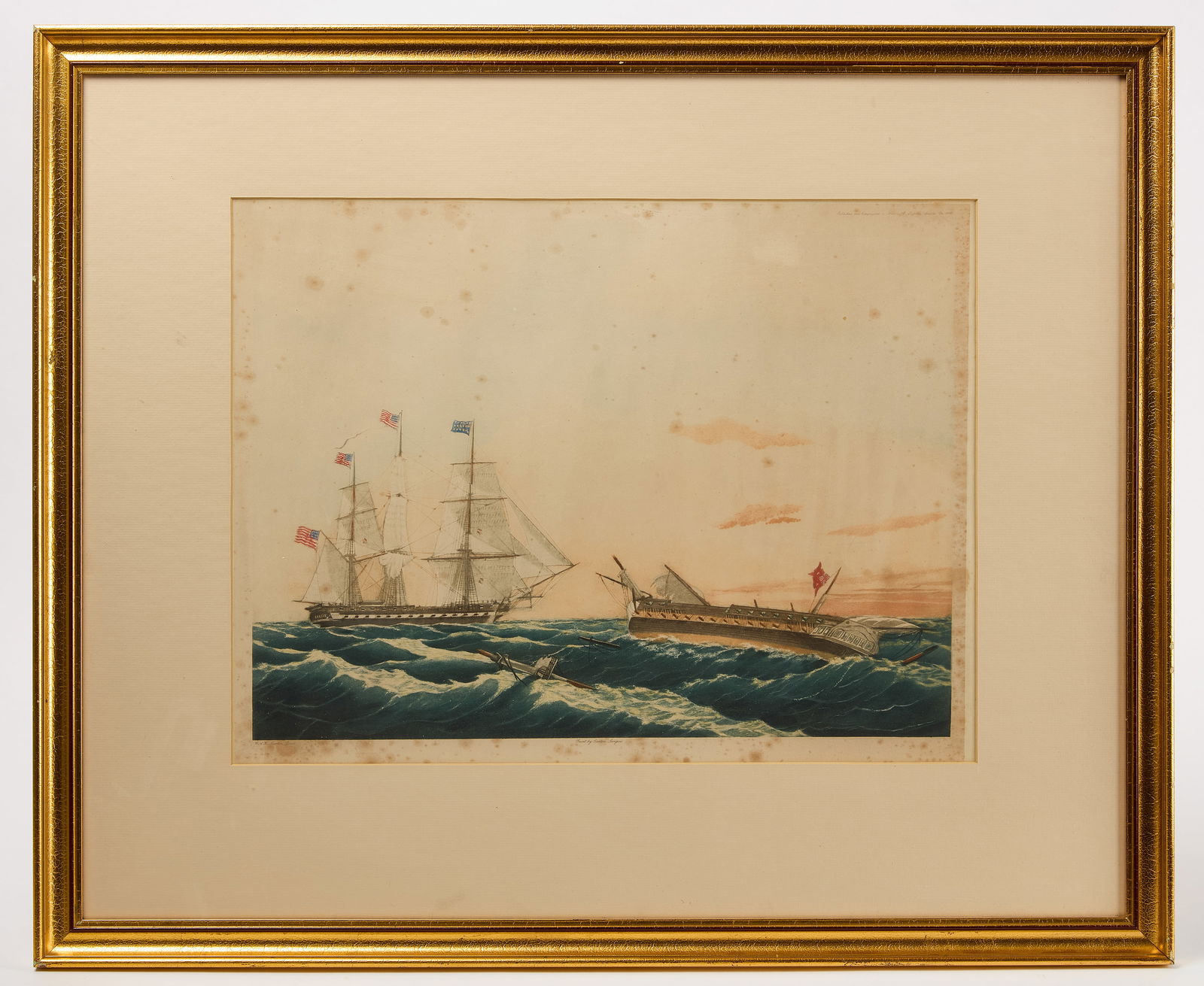 W. A. K. Martin – War of 1812 Naval Battle (1 of 4)