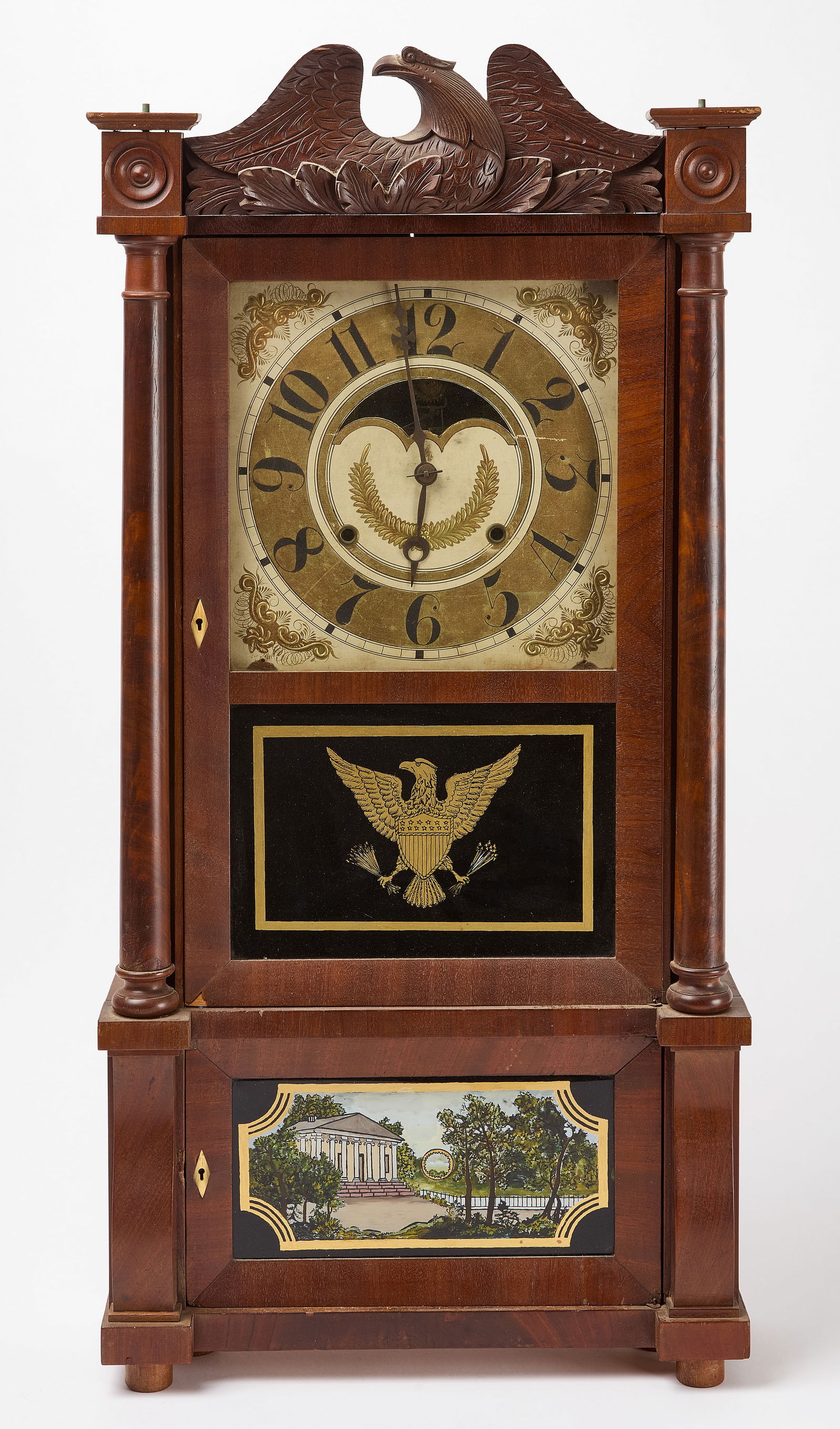 American Eagle Shelf Clock (1 of 9)