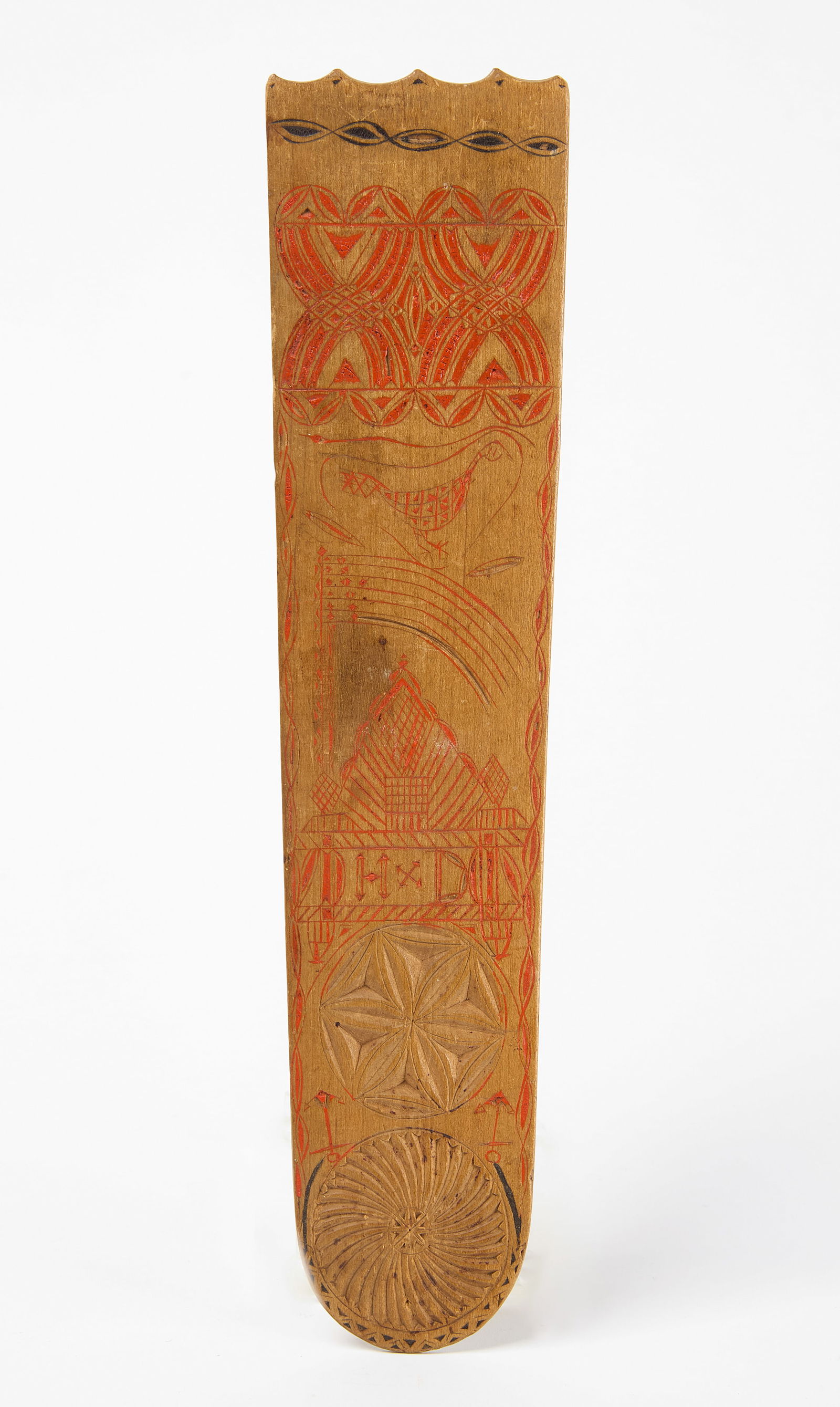 Polychrome Painted Busk (1 of 3)