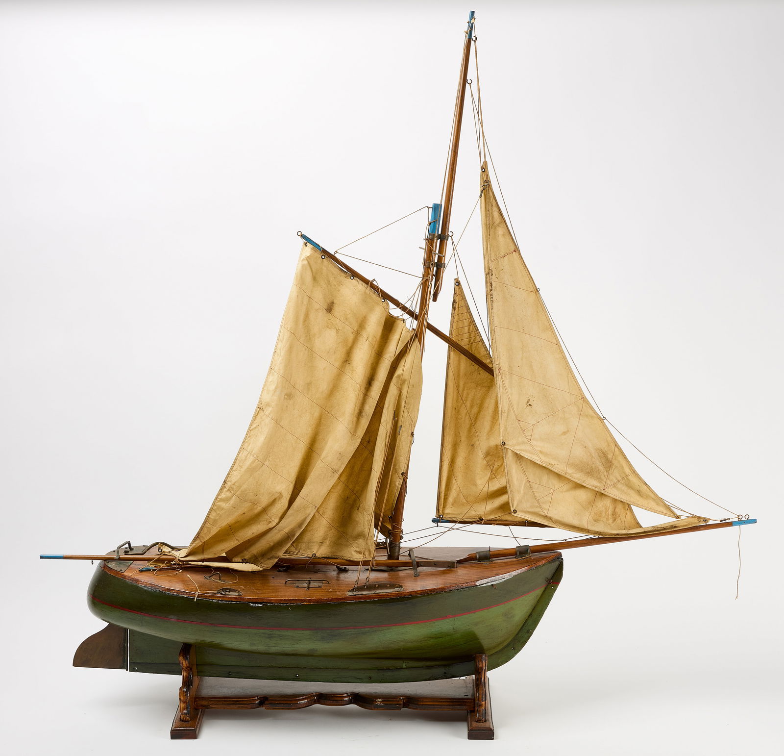 Folk Art Model of a Ship (1 of 6)