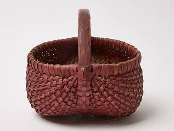 Fine Painted Basket