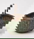 Fine Painted Basket